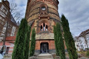 Aufbauort des Treppenschrankes in ehemaligem Wasserturm